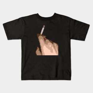 pixel cigarette Kids T-Shirt